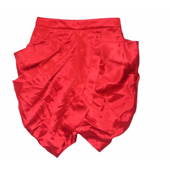 NWT Balmain x H&M Mini Tulip Skirt Sz 2 - Picture 1 of 10